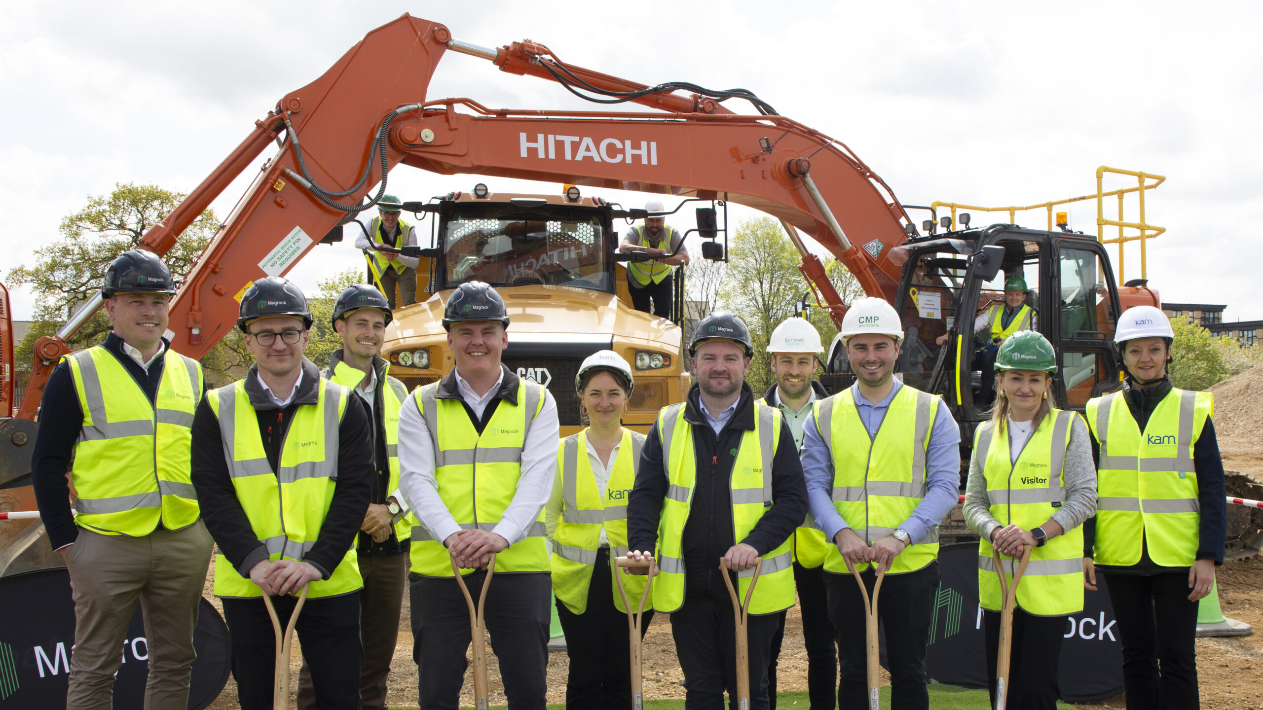 KAM – AIM Stevenage Groundbreaking – Media Hub 01